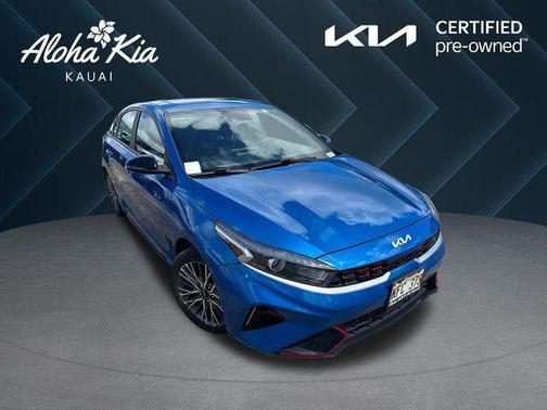 Sporty Blue 2023 Kia Forte GT-Line