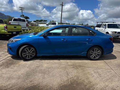 Sporty Blue 2023 Kia Forte GT-Line
