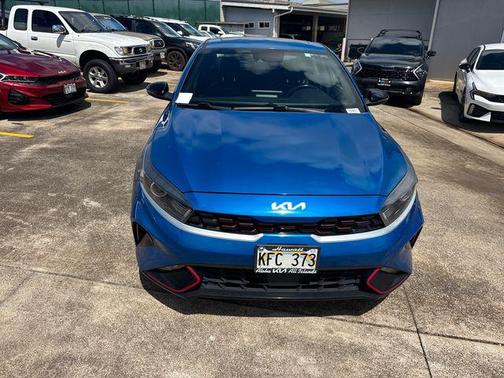 Sporty Blue 2023 Kia Forte GT-Line