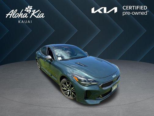 Ascot Green 2023 Kia Stinger GT-Line