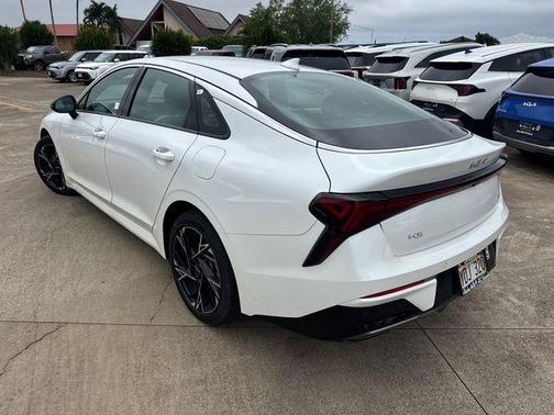 Snow White Pearl 2025 Kia K5 GT-Line