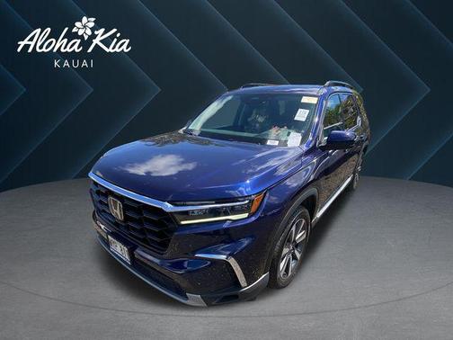 Obsidian Blue Pearl 2024 Honda Pilot Touring 8-Passenger