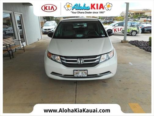 White Diamond Pearl 2016 Honda Odyssey LX