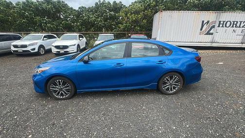 Sporty Blue 2023 Kia Forte GT-Line