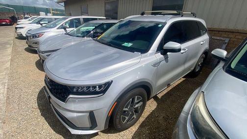 Silky Silver 2022 Kia Sorento Hybrid S