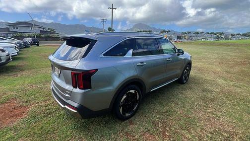 Steel Gray 2025 Kia Sorento Hybrid SX Prestige