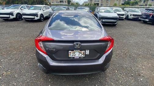 Modern Steel Metallic 2018 Honda Civic LX