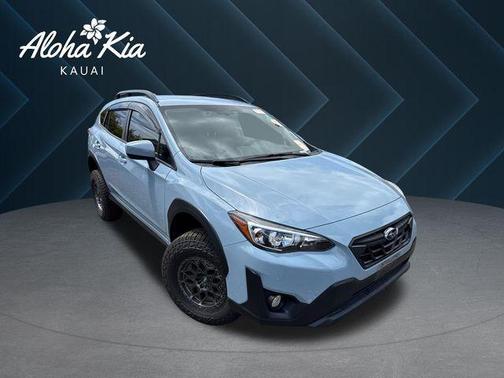 Cool-Gray Khaki 2023 Subaru Crosstrek Premium