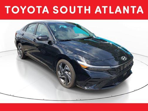 Abyss Black 2025 Hyundai ELANTRA SEL