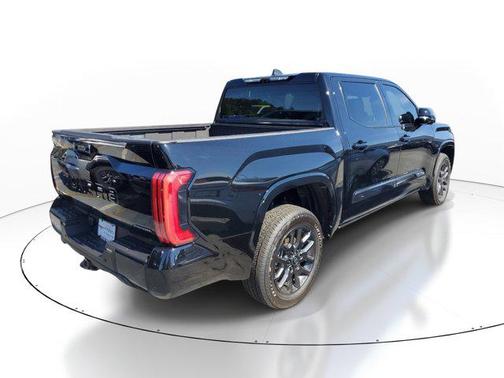 Midnight Black Metallic 2025 Toyota Tundra Hybrid Platinum