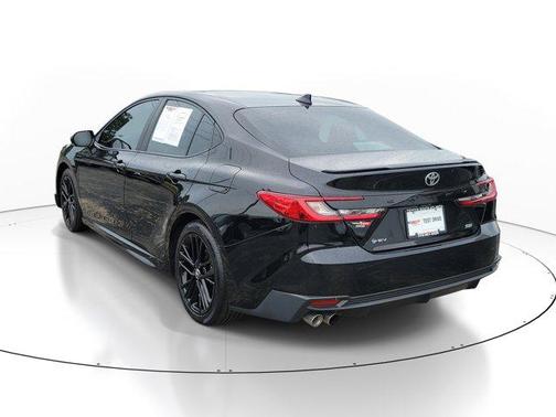 Midnight Black Metallic 2025 Toyota Camry LE