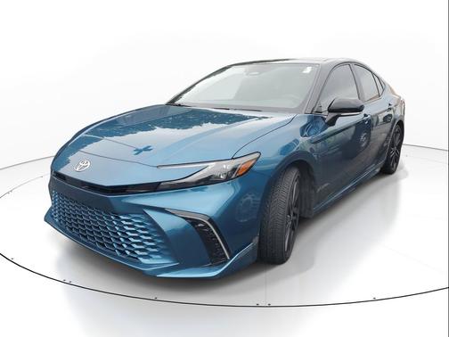 Midnight Black Metallic 2025 Toyota Camry LE