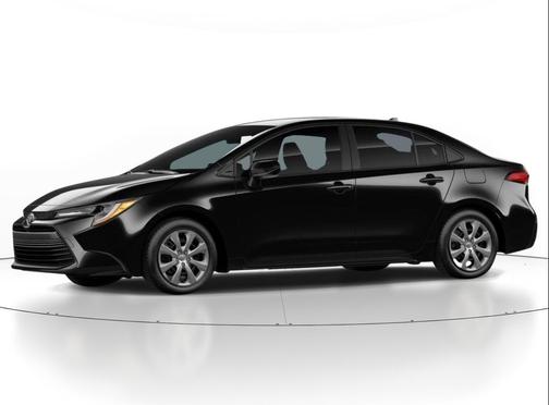 Midnight Black Metallic 2026 Toyota Corolla LE