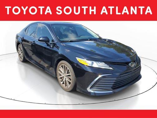 Midnight Black Metallic 2023 Toyota Camry XLE