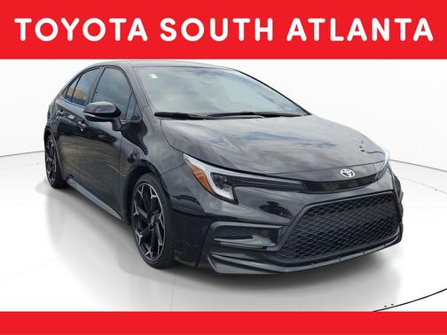 Midnight Black Metallic 2025 Toyota Corolla FX