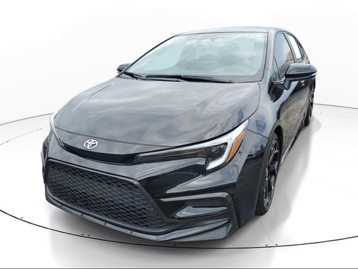 Midnight Black Metallic 2025 Toyota Corolla FX