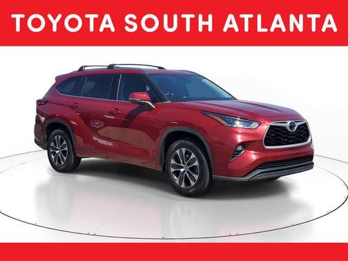 Ruby Flare Pearl 2021 Toyota Highlander XLE