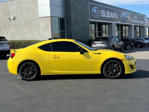 2017 Subaru BRZ Series. Yellow
