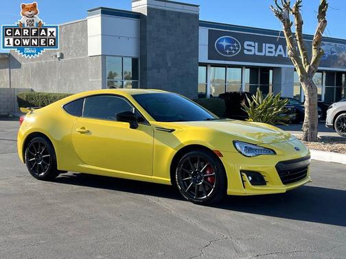 2017 Subaru BRZ Series. Yellow