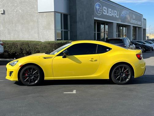 2017 Subaru BRZ Series. Yellow