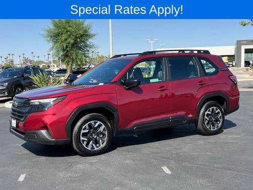 Crimson Red Pearl 2026 Subaru Forester Base