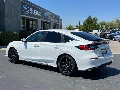 Platinum White Pearl 2024 Honda Civic Sport Touring