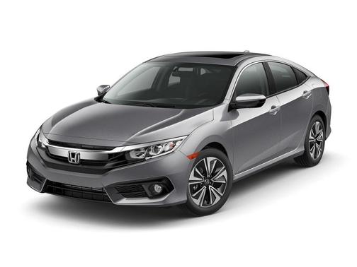 Silver 2016 Honda Civic EX-T