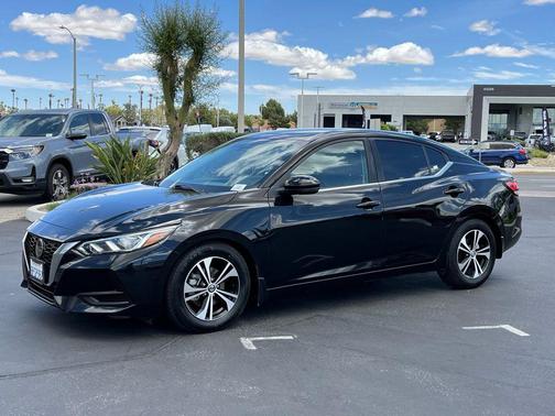 Super Black 2020 Nissan Sentra SV
