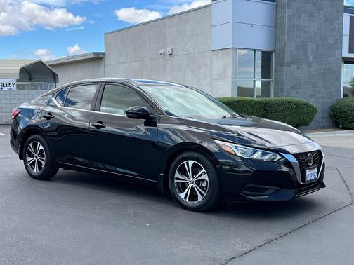 Super Black 2020 Nissan Sentra SV