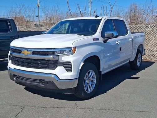 Summit White 2026 Chevrolet Silverado 1500 LT