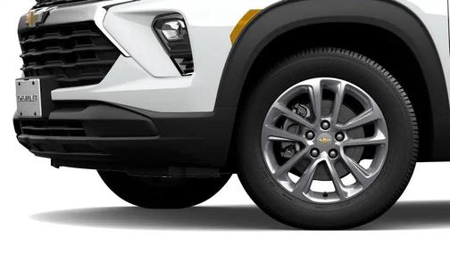 Summit White 2026 Chevrolet Trailblazer LS