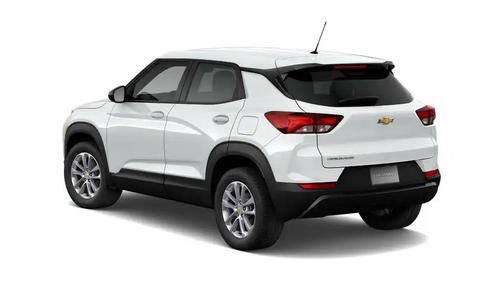 Summit White 2026 Chevrolet Trailblazer LS