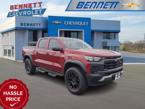 Radiant Red Tintcoat 2024 Chevrolet Colorado Trail Boss