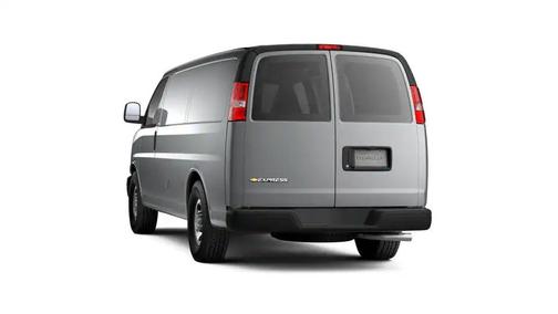 Gray 2026 Chevrolet Express 3500 3500 Regular Wheelbase, WT, RWD
