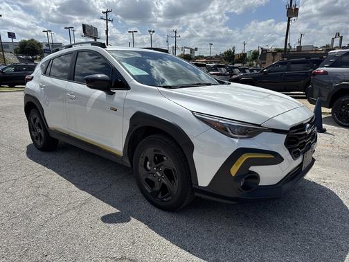 Crystal White Pearl 2024 Subaru Crosstrek Sport