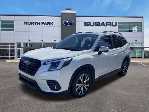 Crystal White Pearl 2024 Subaru Forester Limited