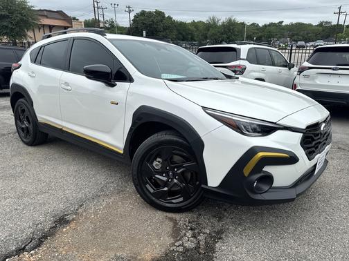 Crystal White Pearl 2024 Subaru Crosstrek Sport