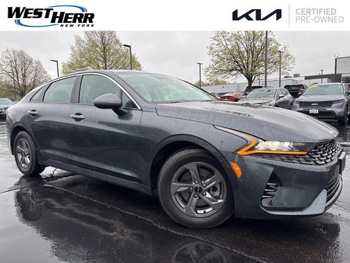 Gray 2023 Kia K5 LXS