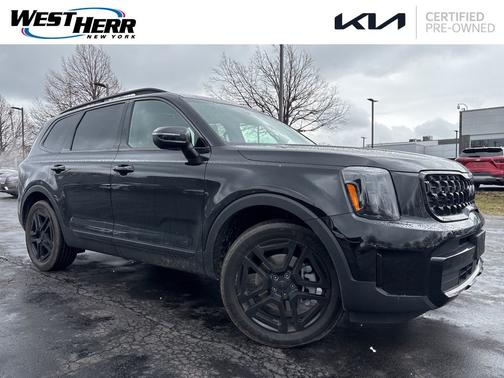 Ebony Black 2025 Kia Telluride EX X-Line