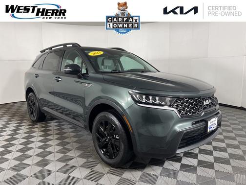 Green 2023 Kia Sorento X-Line S