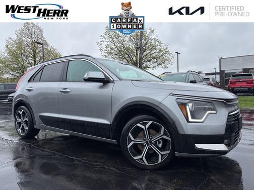 Steel Gray 2025 Kia Niro EX Touring