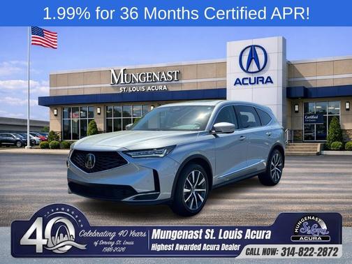 Solar Silver Metallic 2026 Acura MDX