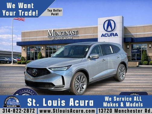 Solar Silver Metallic 2026 Acura MDX