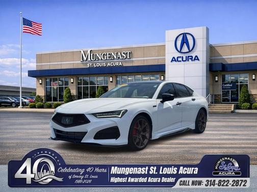 130r White 2023 Acura TLX