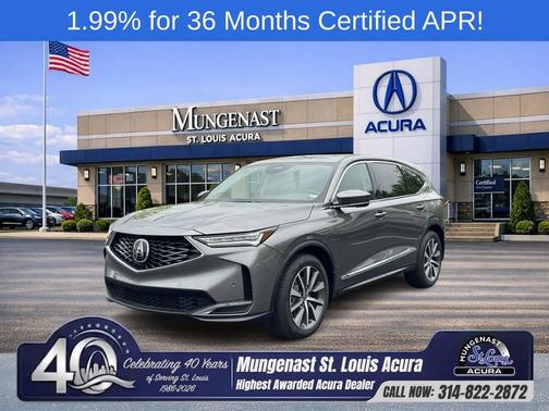 Liquid Carbon Metallic 2026 Acura MDX