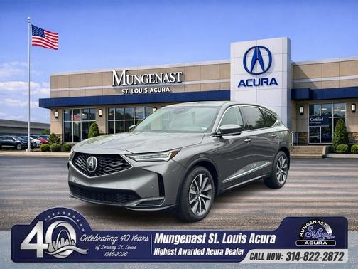 Liquid Carbon Metallic 2026 Acura MDX
