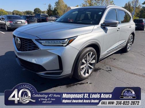 Lunar Silver Metallic 2025 Acura MDX Technology