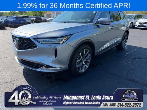 Lunar Silver Metallic 2023 Acura MDX