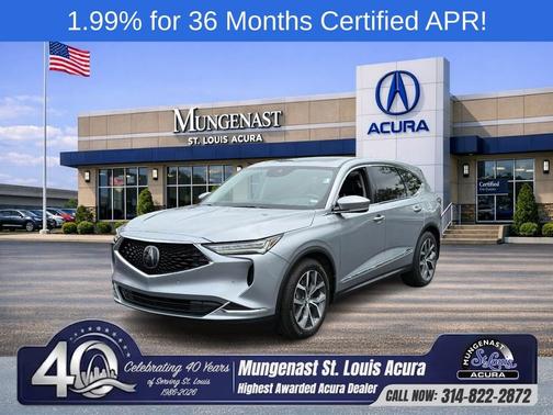 Lunar Silver Metallic 2023 Acura MDX