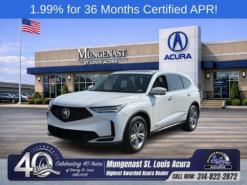 Platinum White Pearl 2026 Acura MDX
